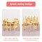 Kids 5 Pieces Table and Chair Set Wooden Children Activity Playroom Furniture Gift